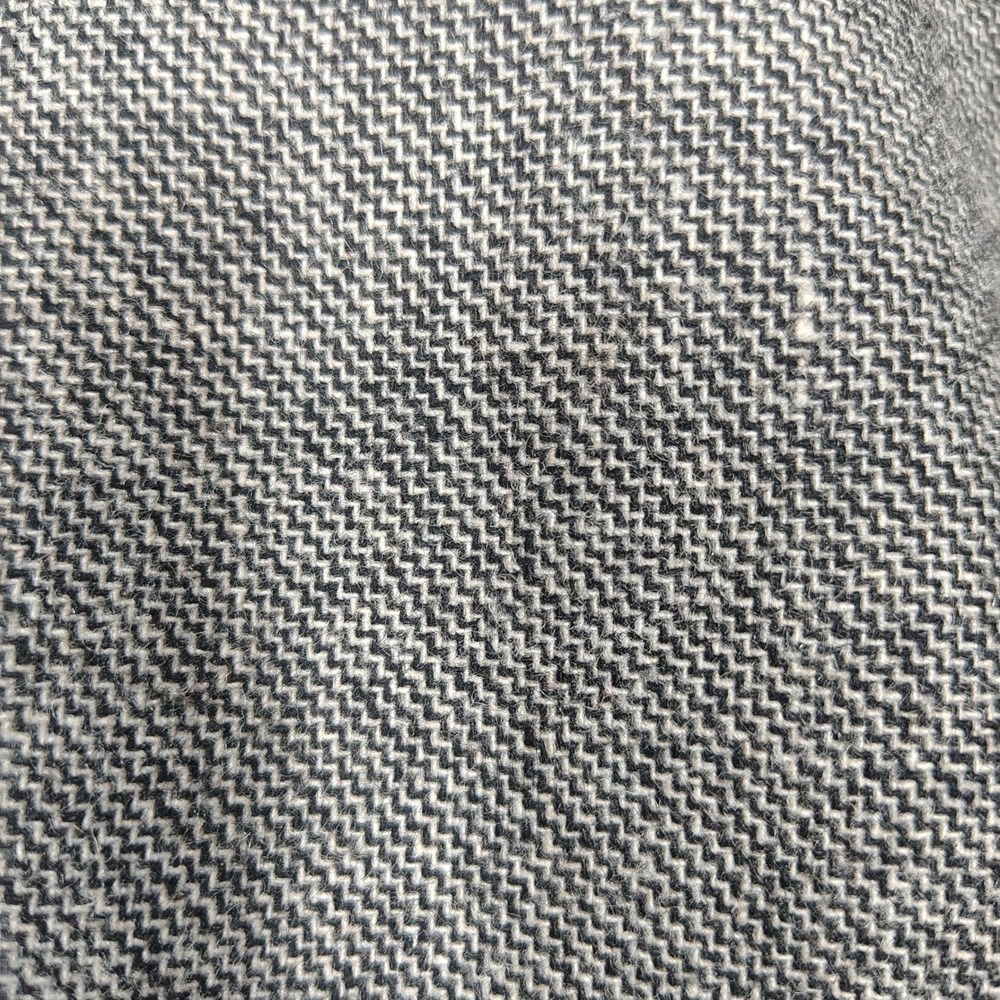 Eddie Bauer Blazer Mens M Grey Herringbone Wool Blend Two Button Sport Coat - Picture 10 of 11
